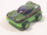 Kinder Surprise MPG UN 056 #97 Green Pullback Plastic Snap Together Toy Race Car Vehicle