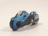 Kinder Surprise Justice League MPG DE115 Blue and Grey Plastic Snap Together Toy Motor Cycle Vehicle