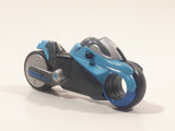 Kinder Surprise Justice League MPG DE115 Blue and Grey Plastic Snap Together Toy Motor Cycle Vehicle