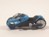 Kinder Surprise Justice League MPG DE115 Blue and Grey Plastic Snap Together Toy Motor Cycle Vehicle