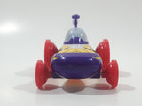Big Idea Inc. VeggieTales Larry Boy Mobile Purple Yellow Red 3 3/4" Long Plastic Toy Car Vehicle