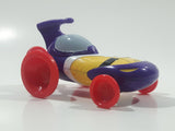 Big Idea Inc. VeggieTales Larry Boy Mobile Purple Yellow Red 3 3/4" Long Plastic Toy Car Vehicle