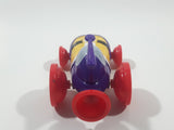 Big Idea Inc. VeggieTales Larry Boy Mobile Purple Yellow Red 3 3/4" Long Plastic Toy Car Vehicle