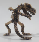 T-Rex Tyrannosaurus Rex Dinosaur Fossil Skeleton 2 1/4" Tall PVC Toy Figure