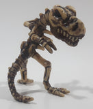 T-Rex Tyrannosaurus Rex Dinosaur Fossil Skeleton 2 1/4" Tall PVC Toy Figure