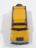 2006 McDonald's #2 Hummer H2 Push and Go Friction Motorized Yellow Plastic Die Cast Toy Car Vehicle