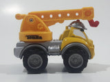 2001 Maisto Hasbro Tonka Lil Chuck & Friends Crane Truck Grey Yellow Die Cast Toy Car Vehicle