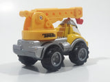 2001 Maisto Hasbro Tonka Lil Chuck & Friends Crane Truck Grey Yellow Die Cast Toy Car Vehicle