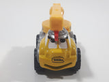 2001 Maisto Hasbro Tonka Lil Chuck & Friends Crane Truck Grey Yellow Die Cast Toy Car Vehicle
