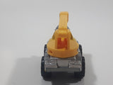 2001 Maisto Hasbro Tonka Lil Chuck & Friends Crane Truck Grey Yellow Die Cast Toy Car Vehicle