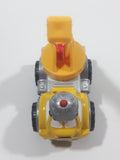 2001 Maisto Hasbro Tonka Lil Chuck & Friends Crane Truck Grey Yellow Die Cast Toy Car Vehicle