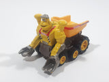 2001 Maisto Hasbro Tonka Lil Chuck & Friends Excavator Scoop Hands Dump Truck Yellow Die Cast Toy Car Vehicle