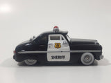 Disney Pixar Cars '49 Merc Police Sheriff Cop Car Black and White Die Cast Toy Car Vehicle