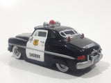 Disney Pixar Cars '49 Merc Police Sheriff Cop Car Black and White Die Cast Toy Car Vehicle
