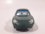 2006 McDonald's Disney Pixar Cars Sally Porsche Light Green Pullback Plastic Die Cast Toy Car Vehicle
