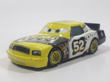 Disney Pixar Cars Leak Less Adult Drip Pans #52 Yellow White Black Die Cast Toy Car Vehicle