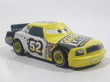 Disney Pixar Cars Leak Less Adult Drip Pans #52 Yellow White Black Die Cast Toy Car Vehicle