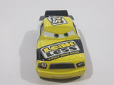 Disney Pixar Cars Leak Less Adult Drip Pans #52 Yellow White Black Die Cast Toy Car Vehicle