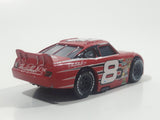 2007 Disney Pixar Cars NASCAR #8 Dale Earnhardt Red Die Cast Toy Race Car Vehicle
