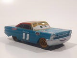 Disney Pixar Cars #11 Mario Andretti Teal Blue Green 427 C.I. Die Cast Toy Race Car Vehicle