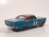 Disney Pixar Cars #11 Mario Andretti Teal Blue Green 427 C.I. Die Cast Toy Race Car Vehicle