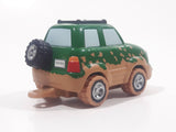 2000 Chevron Mini Cars Freddy 4-Wheeler MC 4 Green and Brown Plastic Die Cast Toy Car Vehicle