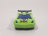 2009 Hot Wheels Impavido 1 Bright Green 3/7 Die Cast Toy Car Vehicle McDonald's Happy Meal