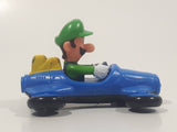 2014 McDonald's Nintendo Switch Mario Kart 8 Deluxe Luigi Blue Plastic Toy Car Vehicle
