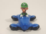 2014 McDonald's Nintendo Switch Mario Kart 8 Deluxe Luigi Blue Plastic Toy Car Vehicle