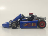 Unknown Brand Mogoya Super Uni #8 Blue Go Kart Die Cast Toy Race Car Vehicle 5" Long