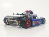 Unknown Brand Mogoya Super Uni #8 Blue Go Kart Die Cast Toy Race Car Vehicle 5" Long