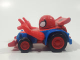 2003 Maisto Marvel Spider-Man Red and Blue Die Cast Toy Race Car Vehicle