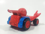 2003 Maisto Marvel Spider-Man Red and Blue Die Cast Toy Race Car Vehicle