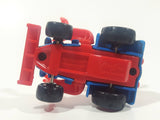 2003 Maisto Marvel Spider-Man Red and Blue Die Cast Toy Race Car Vehicle