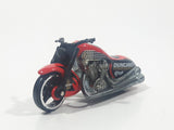 1999 Hot Wheels Scorchin' Scooter Motorcycle Duncan's Motorcycles Red Die Cast Toy Motorbike Vehicle