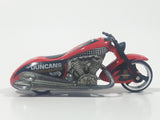 1999 Hot Wheels Scorchin' Scooter Motorcycle Duncan's Motorcycles Red Die Cast Toy Motorbike Vehicle
