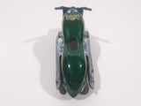 2006 Hot Wheels Open Stock Scorchin' Scooter Motorcycle Metalflake Dark Green Die Cast Toy Motorbike Vehicle