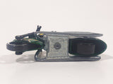 2006 Hot Wheels Open Stock Scorchin' Scooter Motorcycle Metalflake Dark Green Die Cast Toy Motorbike Vehicle