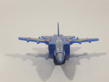 J88 Airline Fighter Jet Air Plane Blue Die Cast Toy Vehicle