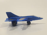 J88 Airline Fighter Jet Air Plane Blue Die Cast Toy Vehicle