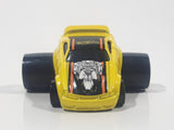 2004 Hot Wheels First Editions Fatbax 04 Mustang GT Yellow Die Cast Toy Car Vehicle