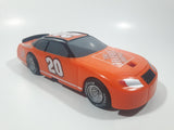 NASCAR #20 Tony Stewart The Home Depot Orange Plastic Die Cast Toy Car Vehicle 8" Long
