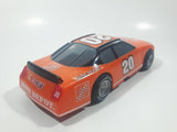 NASCAR #20 Tony Stewart The Home Depot Orange Plastic Die Cast Toy Car Vehicle 8" Long
