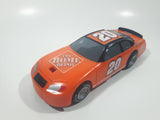 NASCAR #20 Tony Stewart The Home Depot Orange Plastic Die Cast Toy Car Vehicle 8" Long