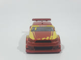 2008 Hot Wheels Amazoom Orange Yellow Die Cast Toy Car Vehicle