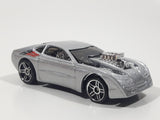 2007 Hot Wheels Code Car Overbored Chev 454 Metalflake Silver Diecast Toy Car Vehicle
