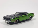 2004 Hot Wheels 100% Preferred: Mopar Performance Parts '70 Plymouth AAR Cuda Green and Black Die Cast Toy Muscle Car Vehicle