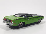 2004 Hot Wheels 100% Preferred: Mopar Performance Parts '70 Plymouth AAR Cuda Green and Black Die Cast Toy Muscle Car Vehicle