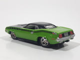 2004 Hot Wheels 100% Preferred: Mopar Performance Parts '70 Plymouth AAR Cuda Green and Black Die Cast Toy Muscle Car Vehicle