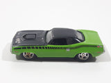2004 Hot Wheels 100% Preferred: Mopar Performance Parts '70 Plymouth AAR Cuda Green and Black Die Cast Toy Muscle Car Vehicle